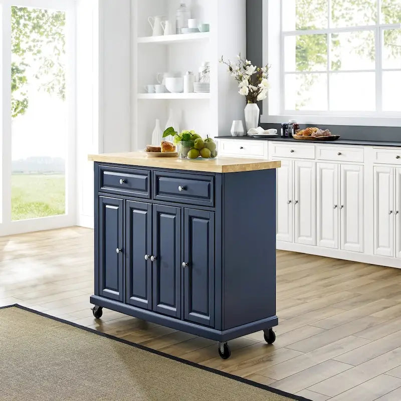 Crosley Madison Kitchen Cart - 42 W x18 D x 36.63 H