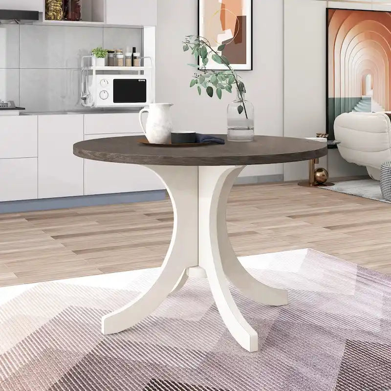 Solid Wood Round Dining Table